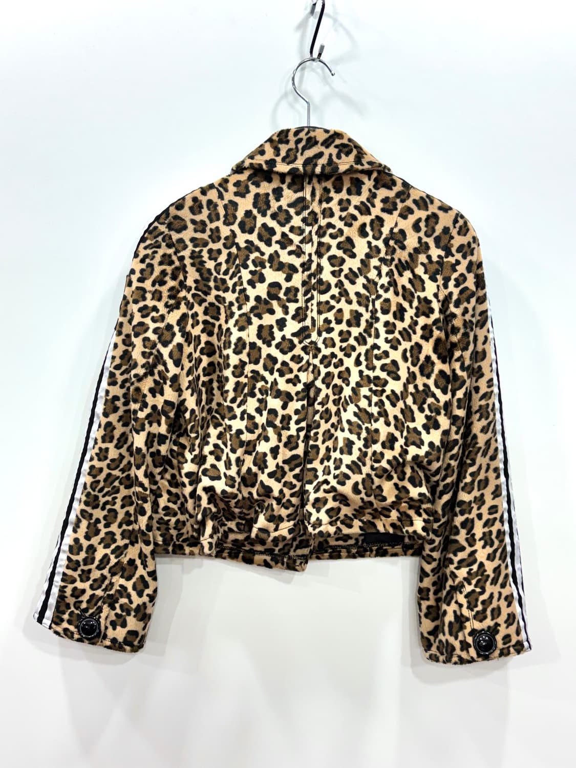 레오파드 삼선줄 커스텀자켓 상품이미지5