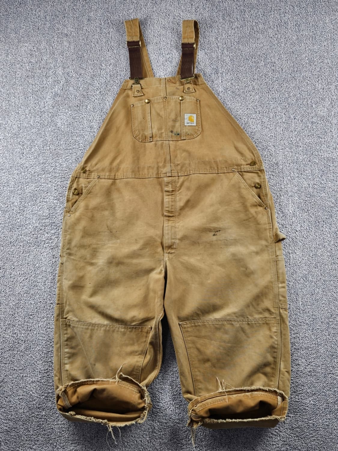 칼하트 덕 캔버스 더블니 오버롤 슈트 ( 50X32 ) / 11410 상품이미지2