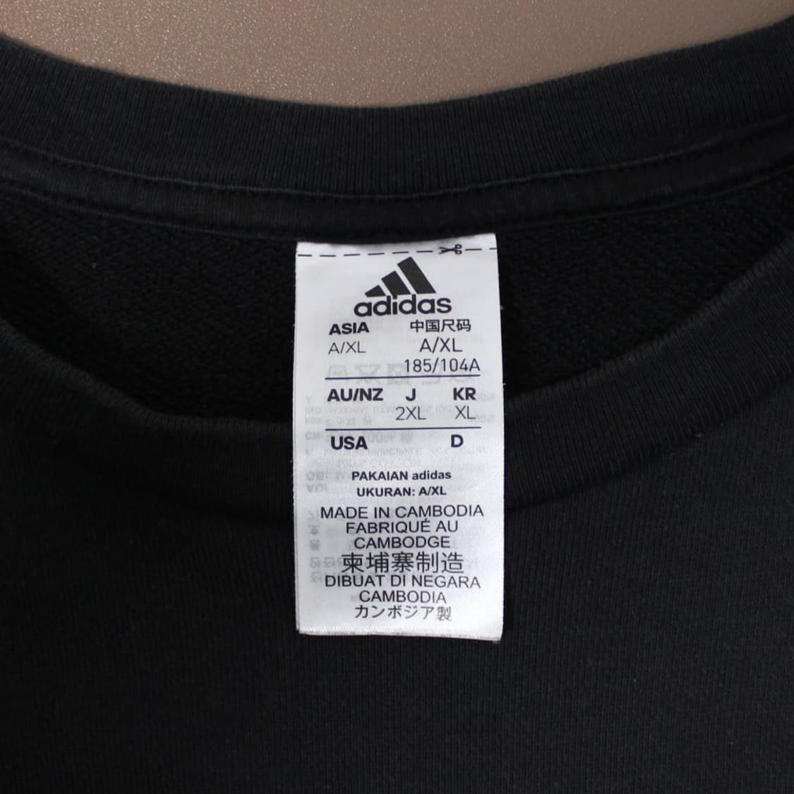 Adidas 아디다스 울산현대 검흰 맨투맨 상품이미지4