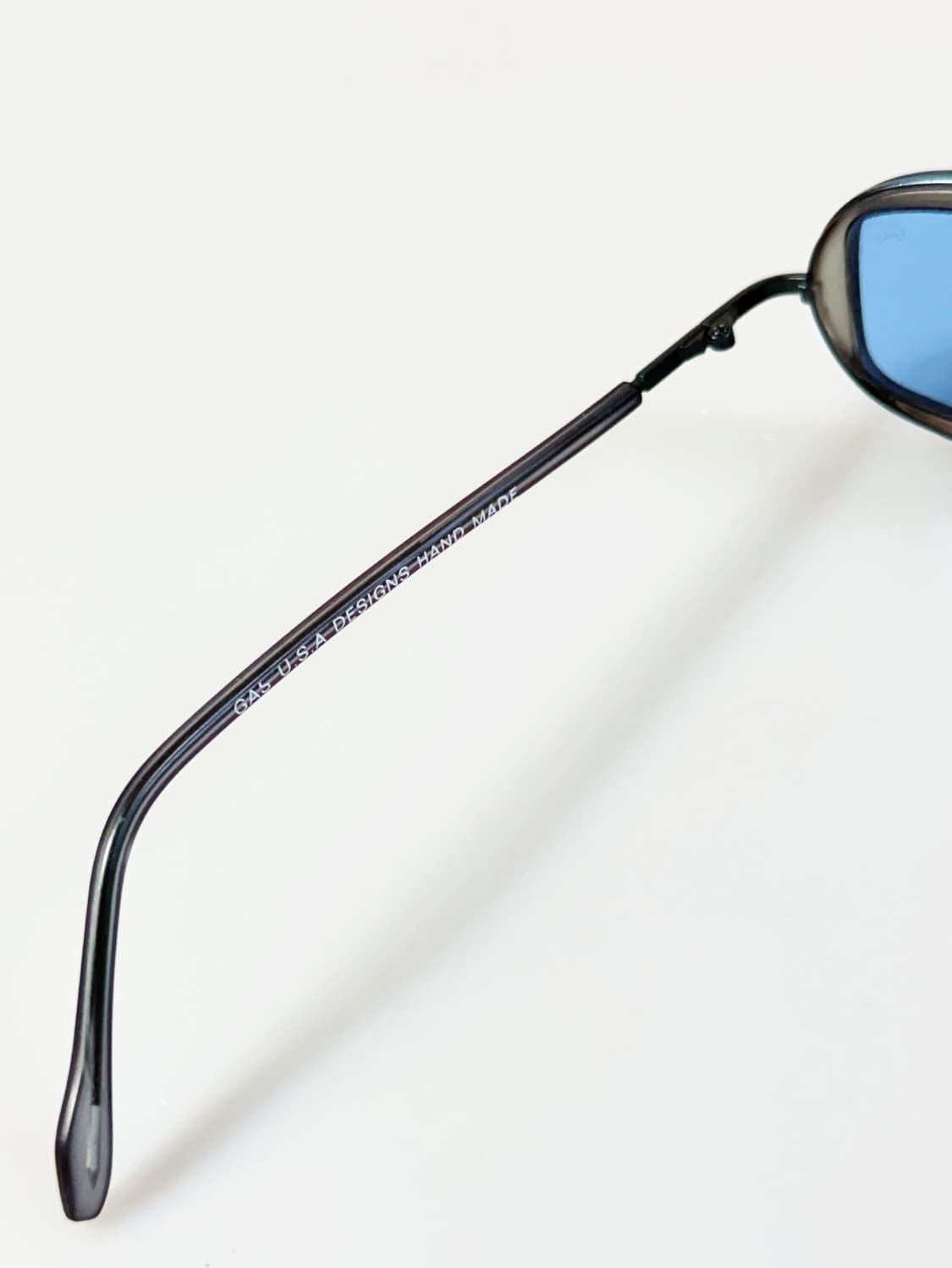 90s 오벌 콤비네이션 프레임 블루 틴트 빈티지 선글라스 상품이미지7