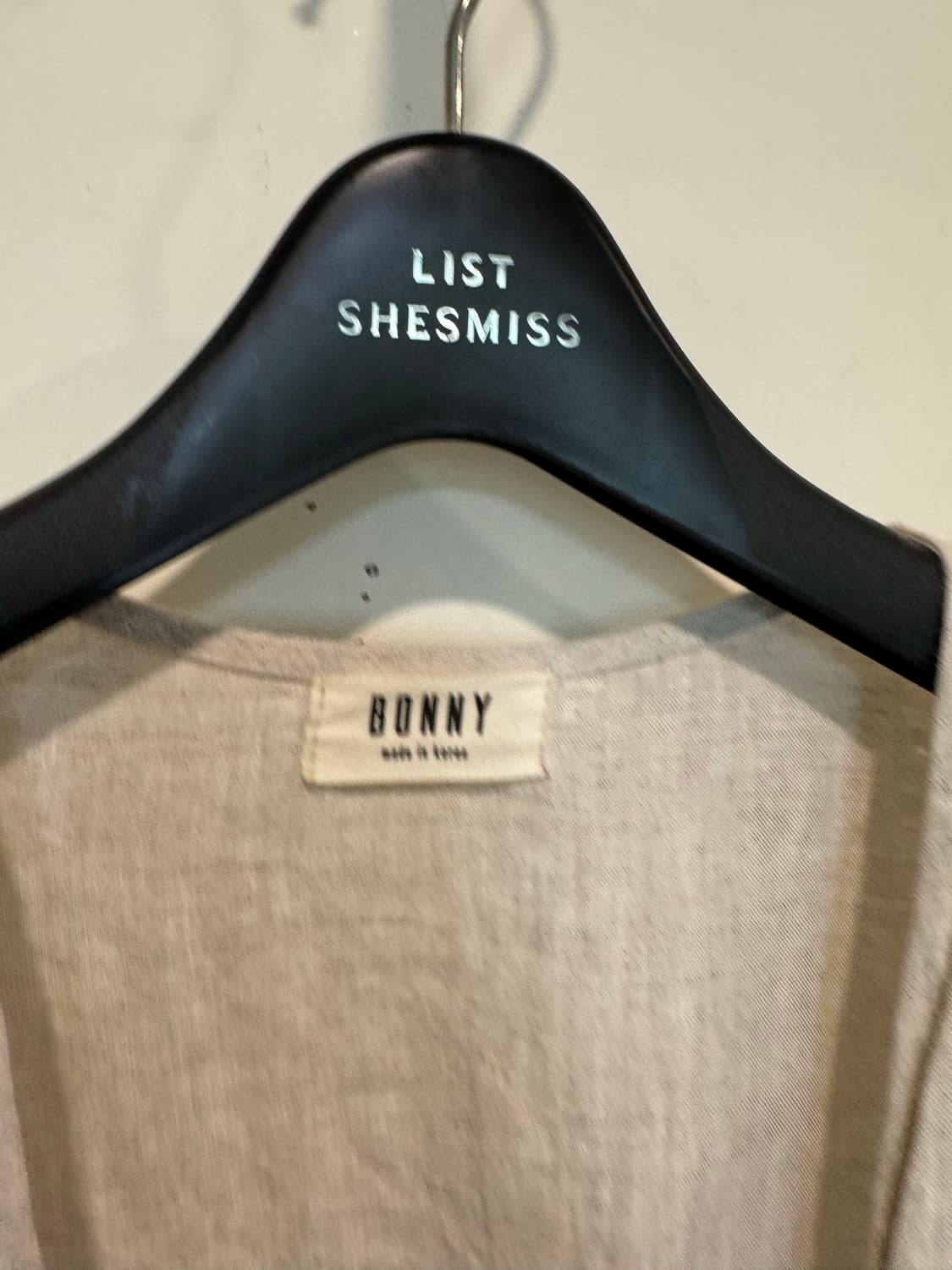 bonny 보니 린넨 랩 원피스가 상품이미지2