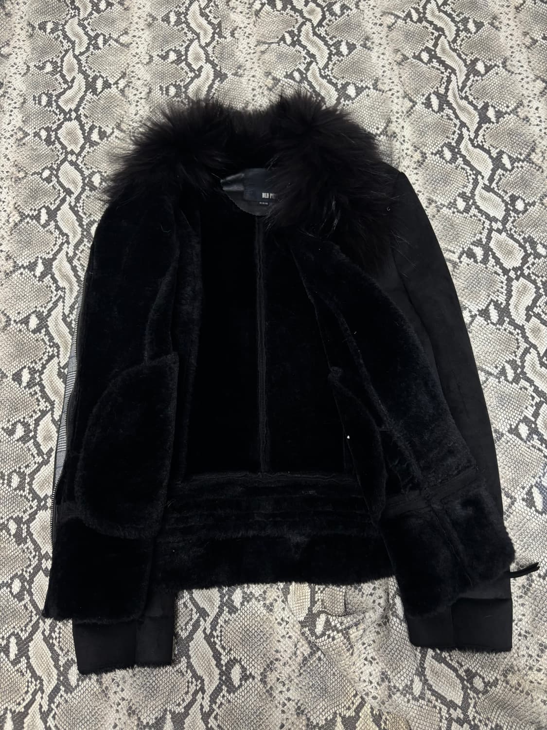 [VKEI]Raccoon Fur Trimming Jacket 상품이미지7