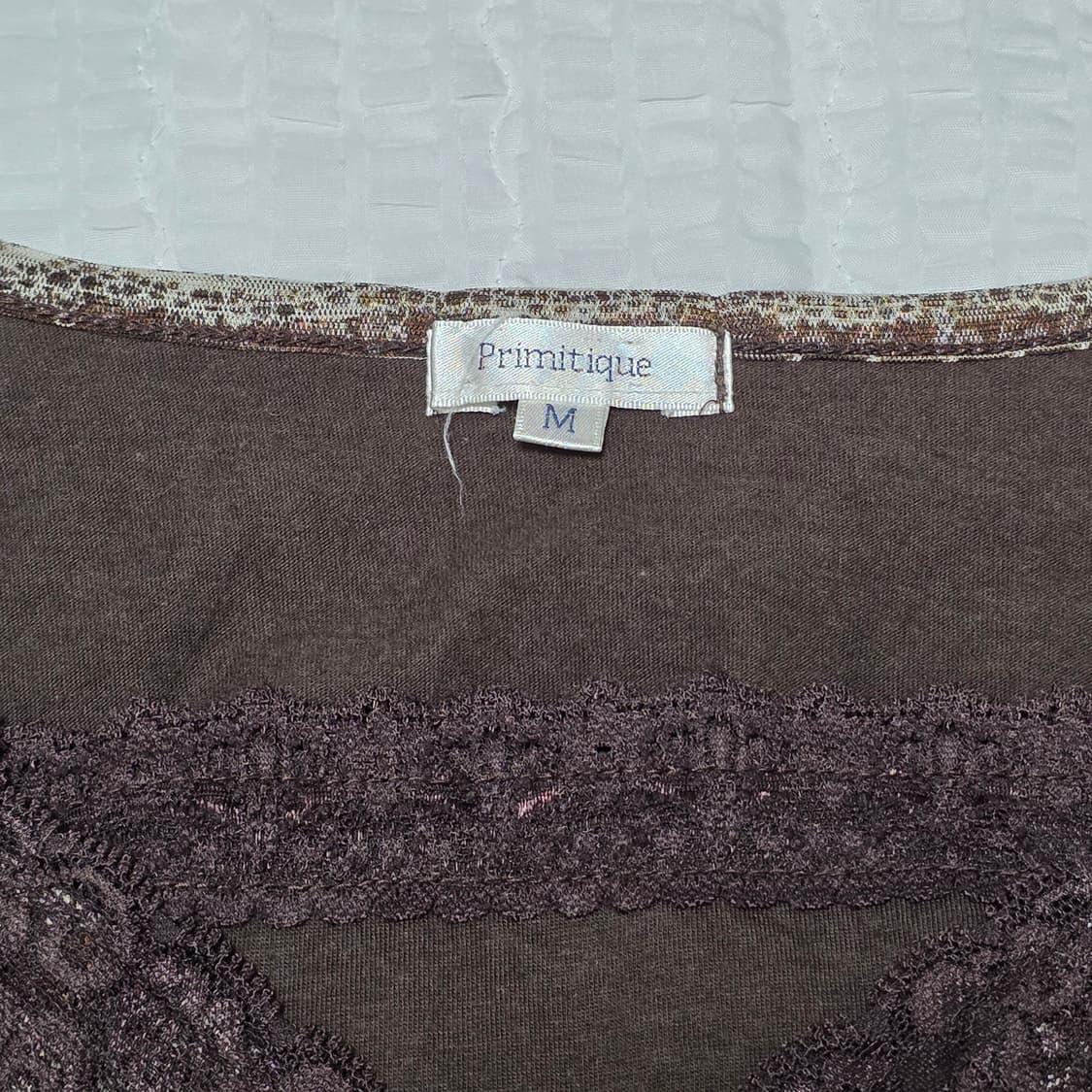 보헤미안 오리엔탈 레이어드 레이스 블라우스 상품이미지4