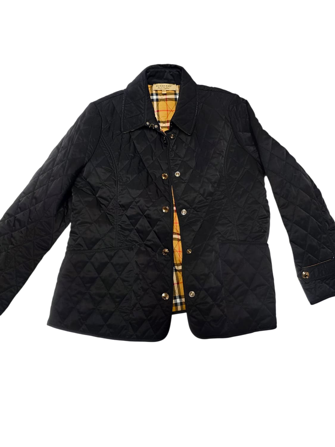 버버리  다이아몬드 퀼팅 노바체크 안감 자켓 XXL (실측55-66) 상품이미지1