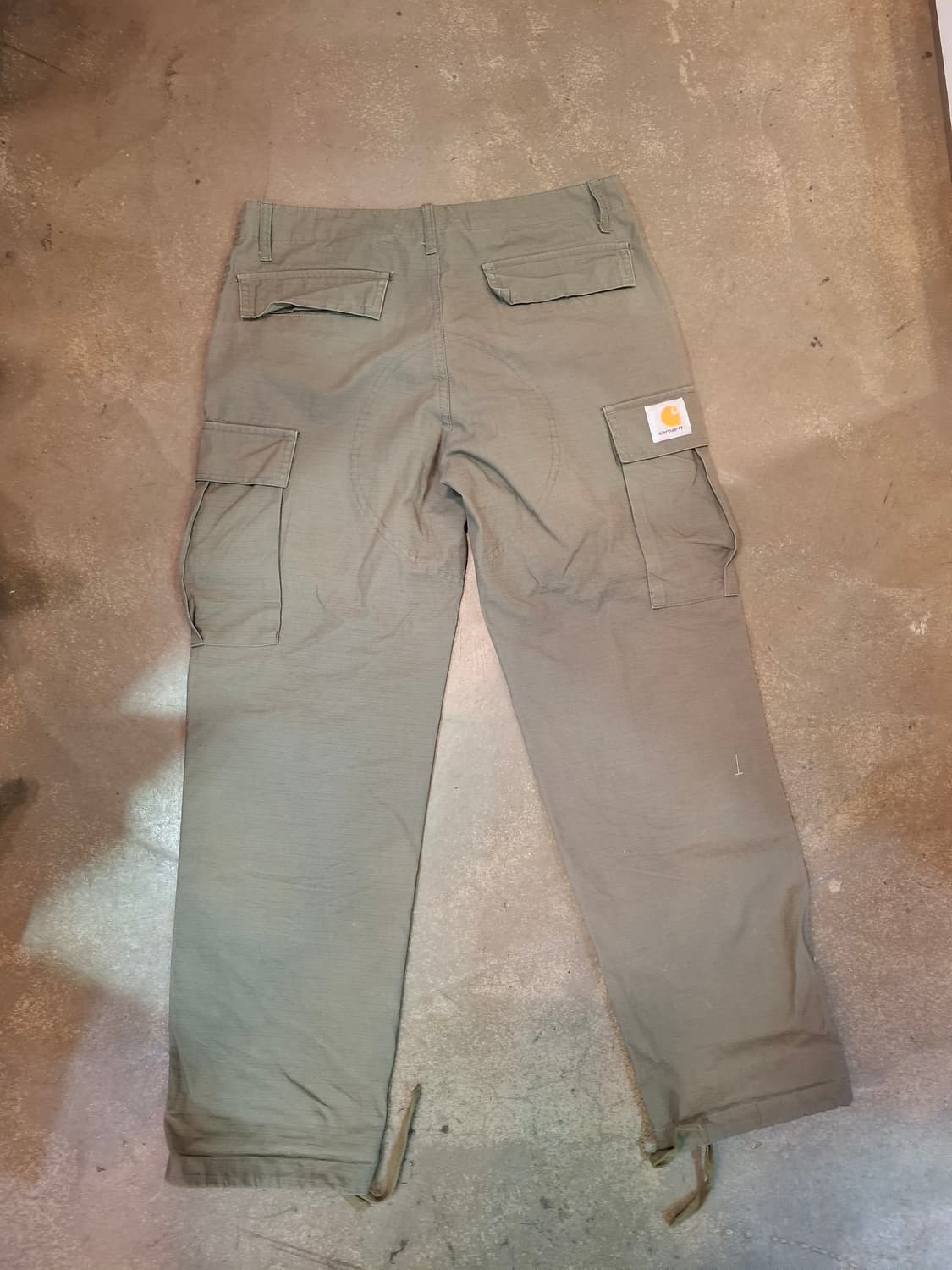 칼하트 WIP 워크 포켓 팬츠 상품이미지4