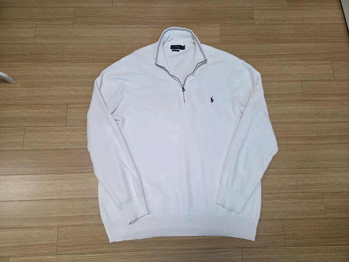 폴로 랄프로렌  코튼 하프 집업 스웨터 상품이미지3