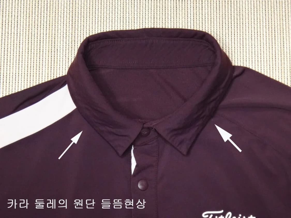 (M/95) 타이틀리스트 남성 카라넥 긴팔 티셔츠 상품이미지7