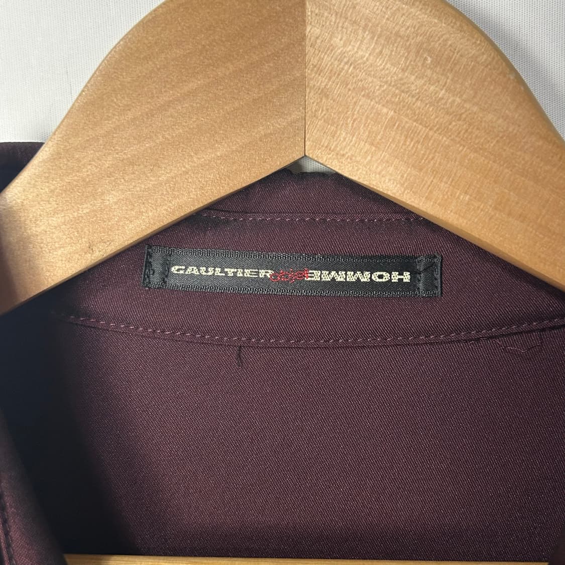 [Jean Paul Gaultier] 장폴고티에 와인 배색 집업 자켓 상품이미지6