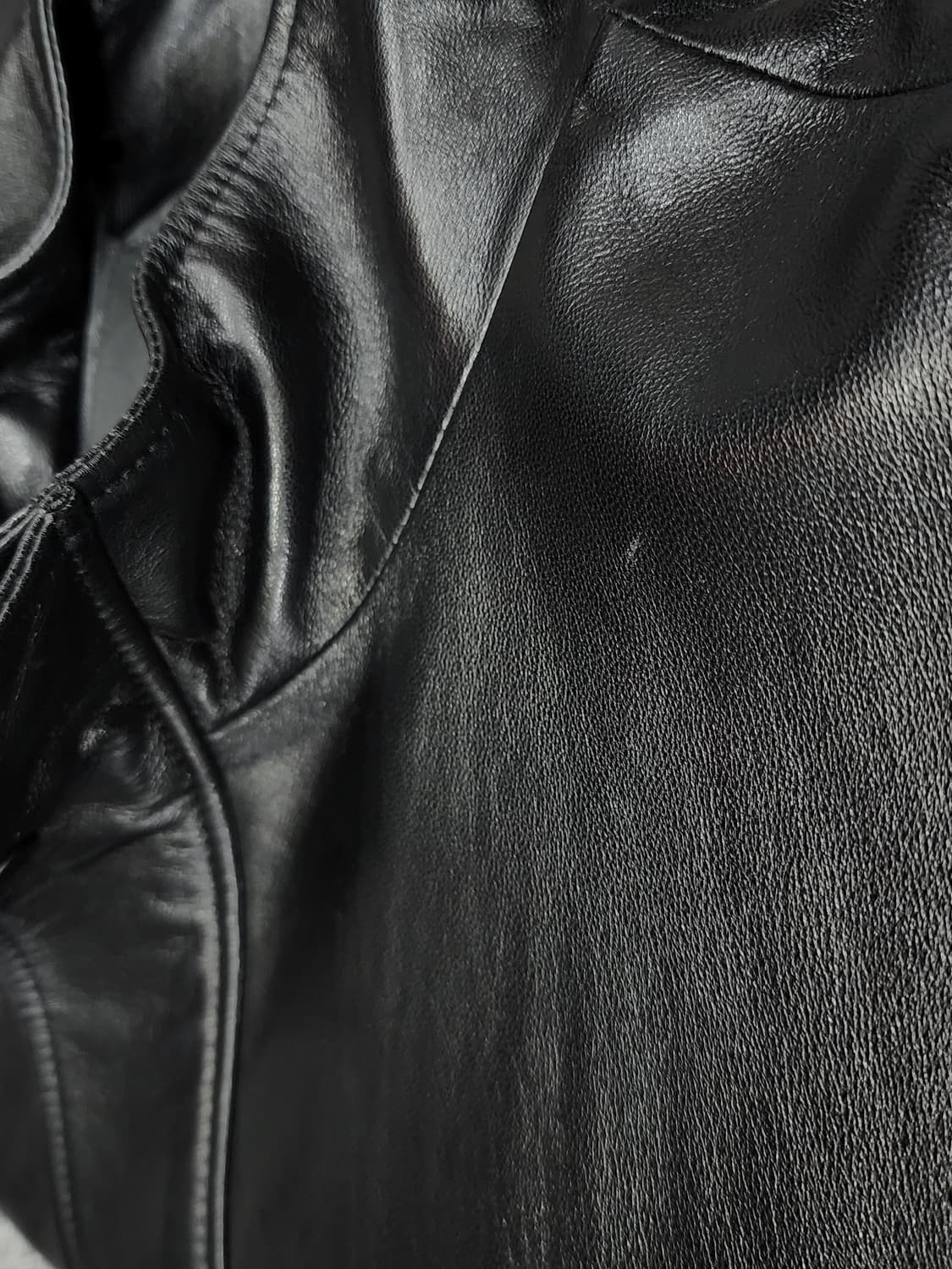 도프제이슨 오버핏 램스킨 양가죽 자켓 레더자켓 M 상품이미지4