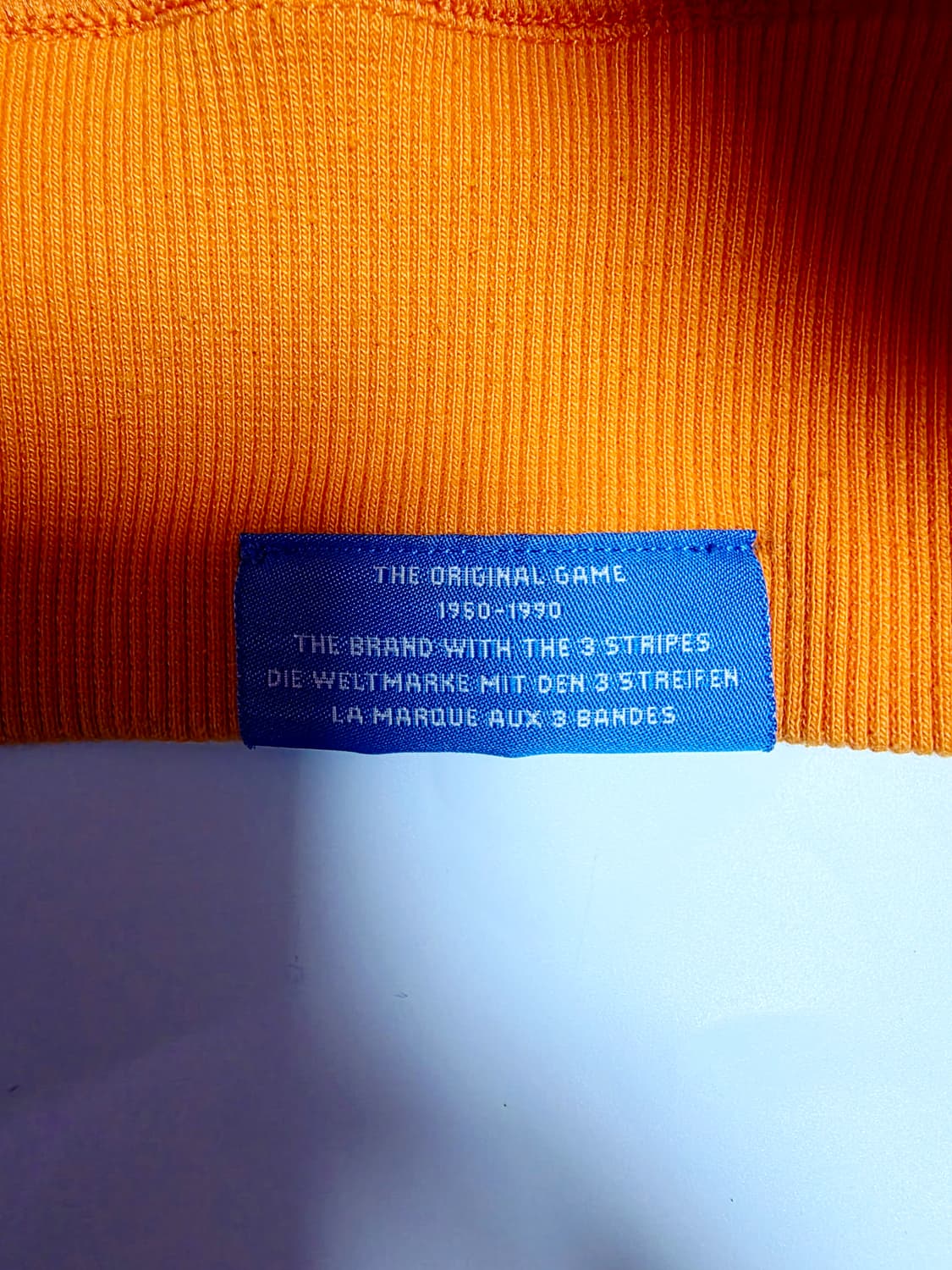 [아디다스] 1974 네덜란드 복각 오렌지 블랙트랙탑져지 실측100 상품이미지3