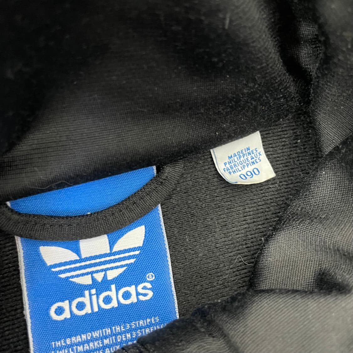 아디다스 블랙 삼선 파이어버드 트랙탑 져지자켓 상품이미지4