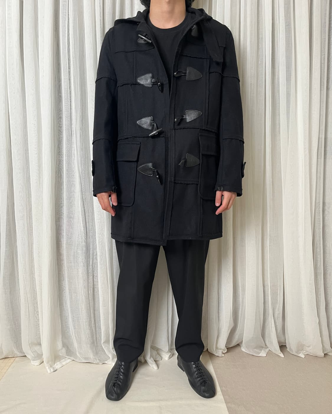 꼼데가르송 패치워크 더플코트 comme des garcons shirt 상품이미지9