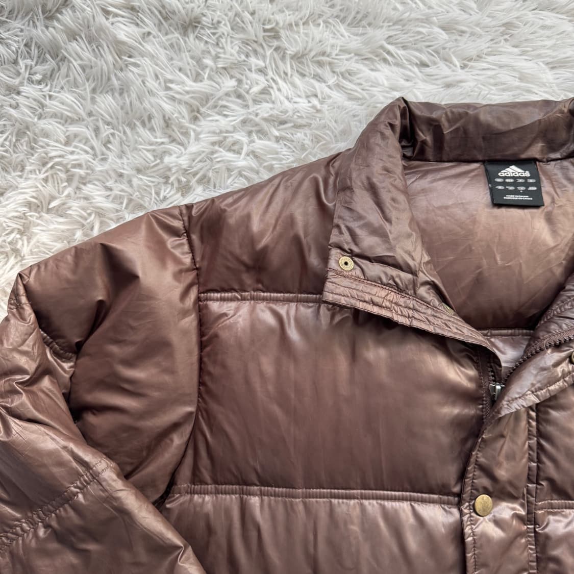 ADIDAS 일본빈티지 숏 패딩 아디다스 빈티지패딩 아디다스패딩 xxl 상품이미지1