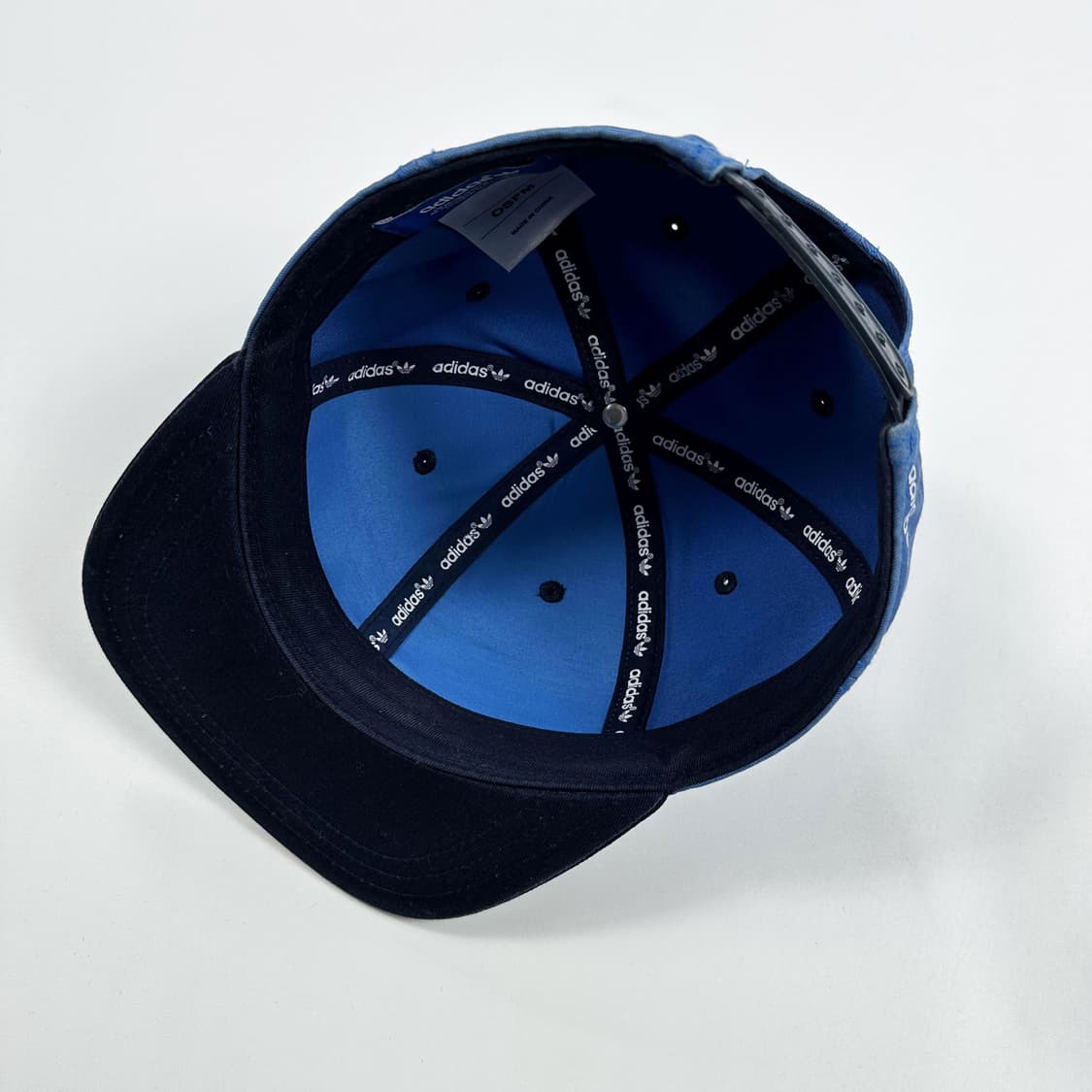 아디다스 트레포일 블루 스냅백 모자 상품이미지4