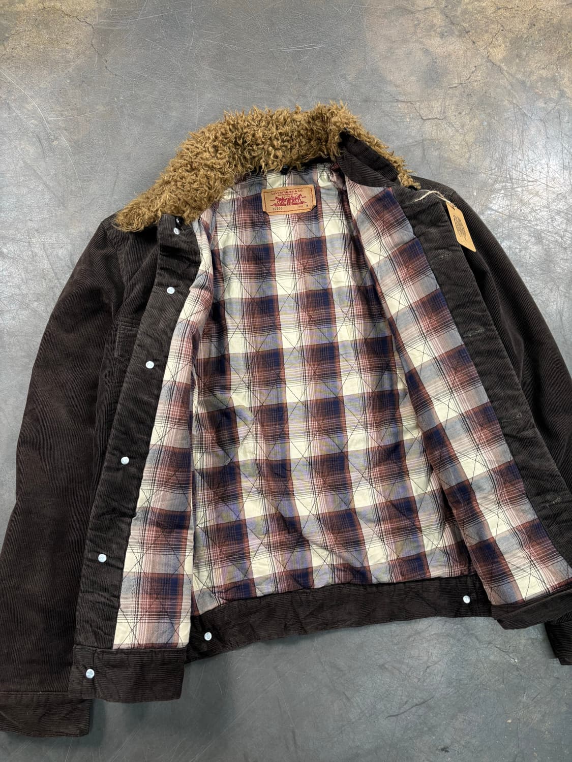 재팬 리바이스 코듀로이 트러커 자켓 상품이미지3