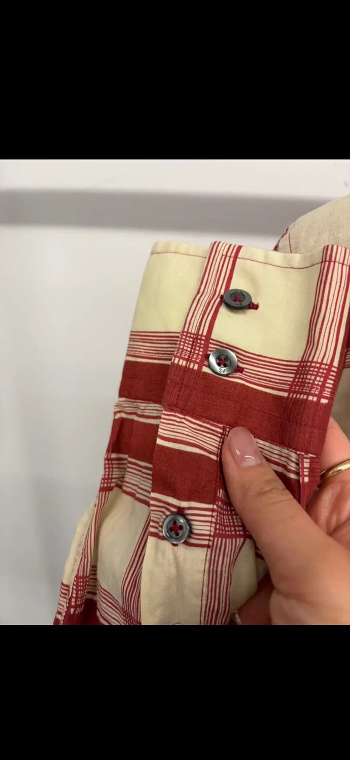 (95) 폴스미스 코튼 체크 긴팔 셔츠 롱슬리브 상품이미지5