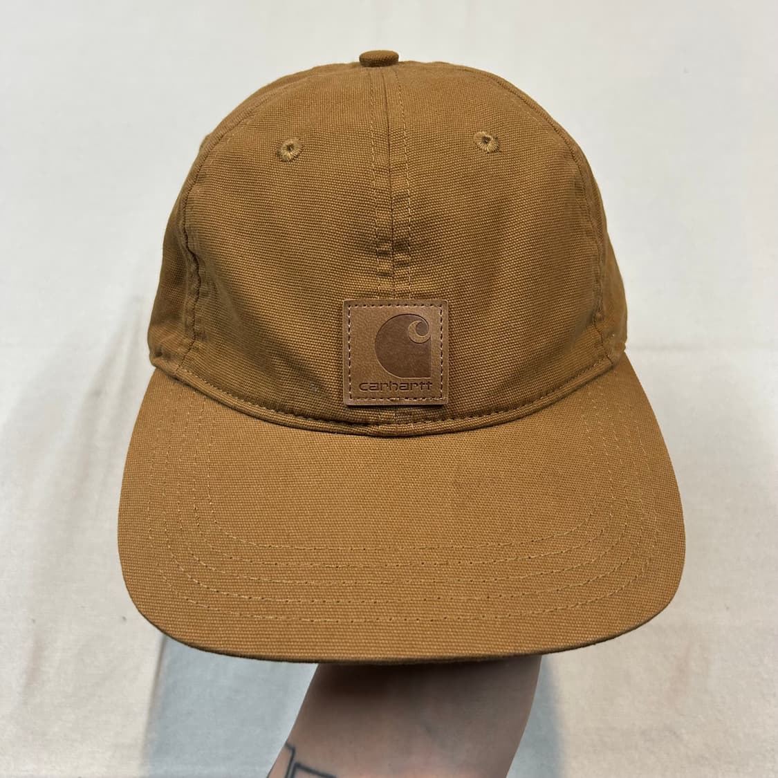 칼하트 워크웨어 볼캡 모자 브라운 정품 상품이미지2