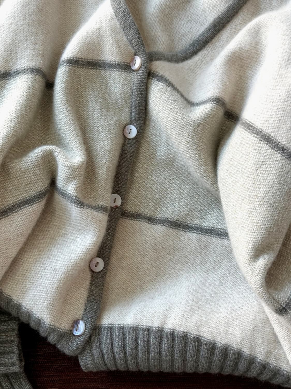 Angora Lambswool blend knit cardigan 상품이미지2