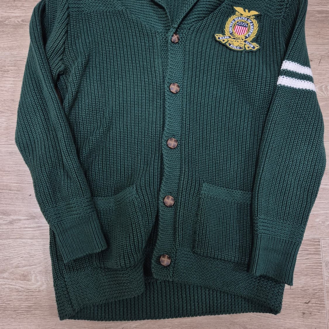 라파 클럽 키즈 카라 니트 가디건 (13세) 상품이미지3