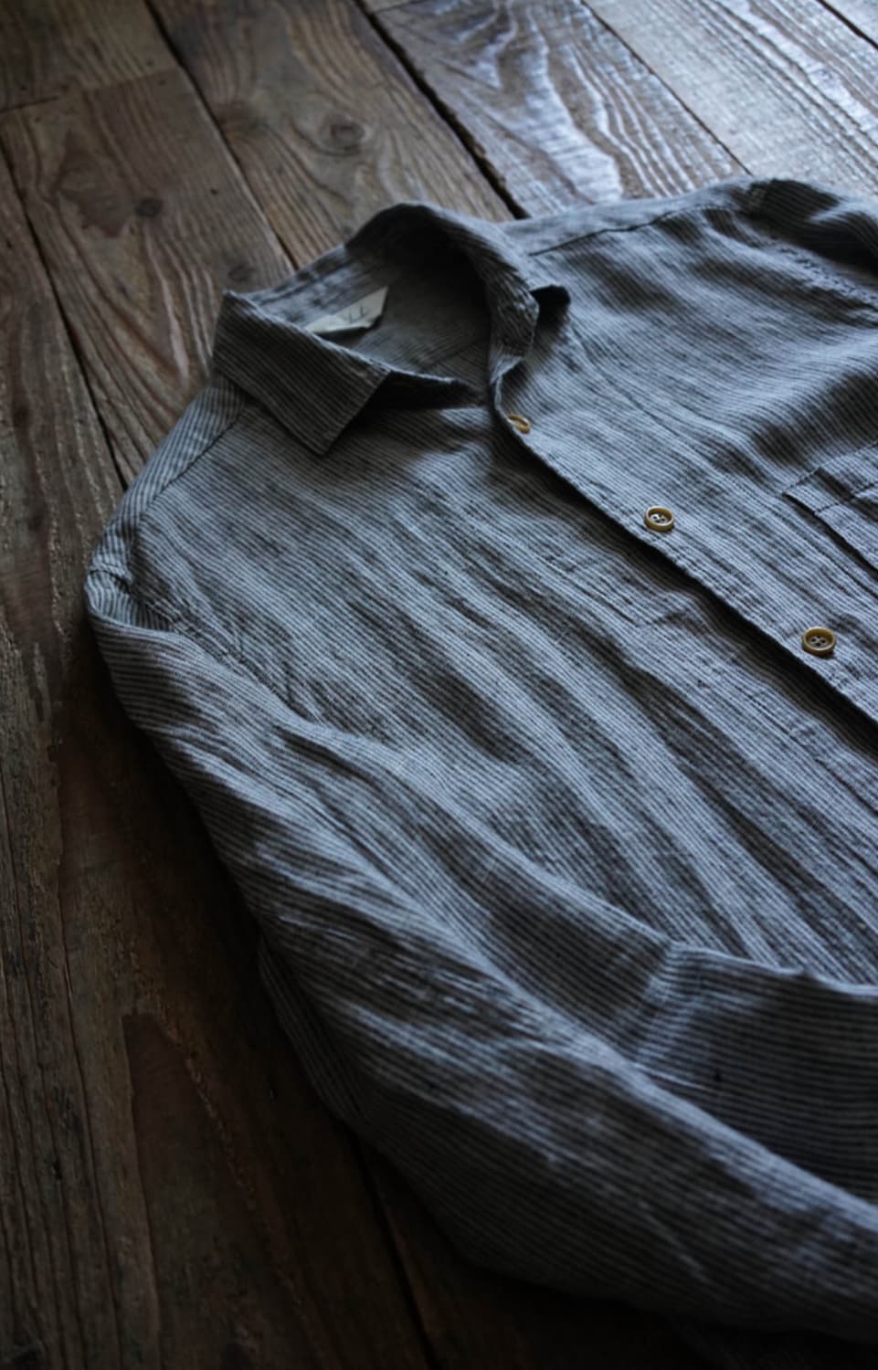 워드로브41 Barista Shirts JK Grey Stripe XL 상품이미지7