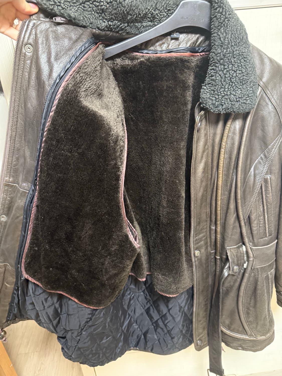 Vintage leather jacket  상품이미지3