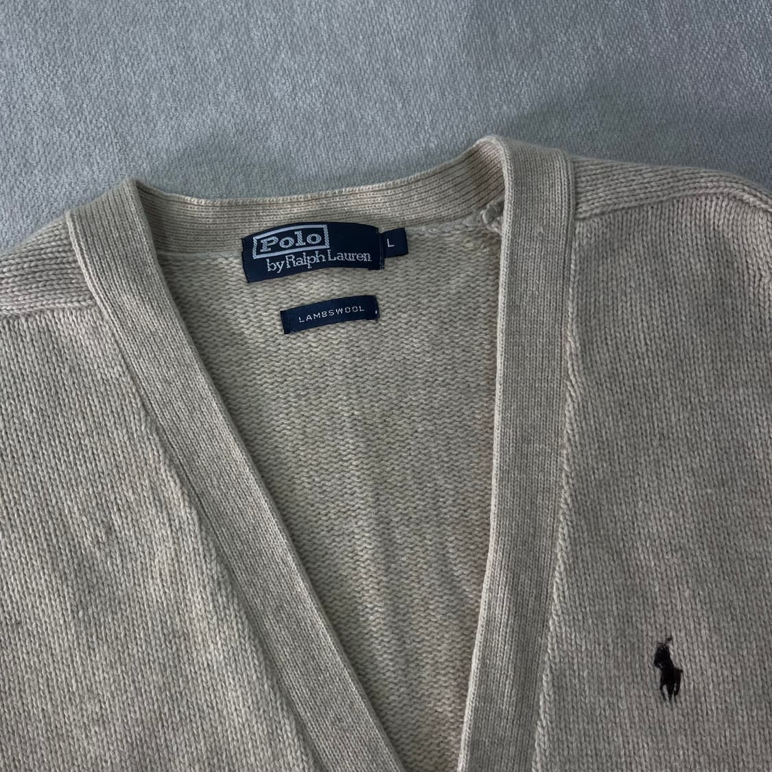 100 폴로랄프로렌 램스울 가디건  상품이미지2
