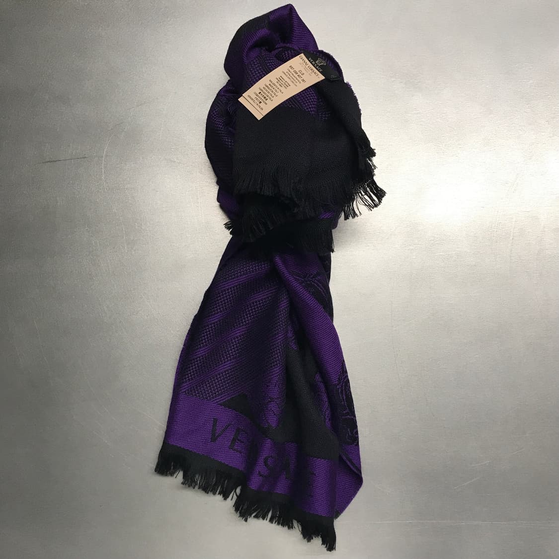 베르사체 메두사 머플러 퍼플 상품이미지1