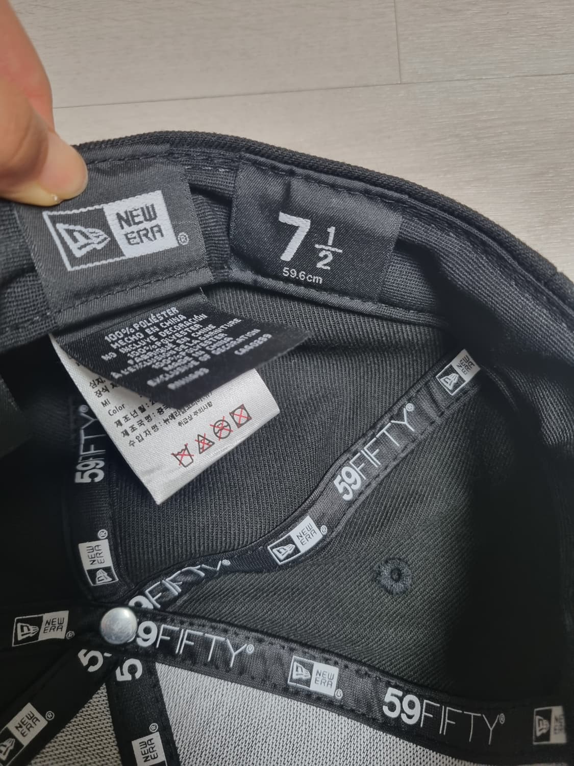 뉴에라 시카고 화이트삭스 59FIFTY 7 1/2 상품이미지4