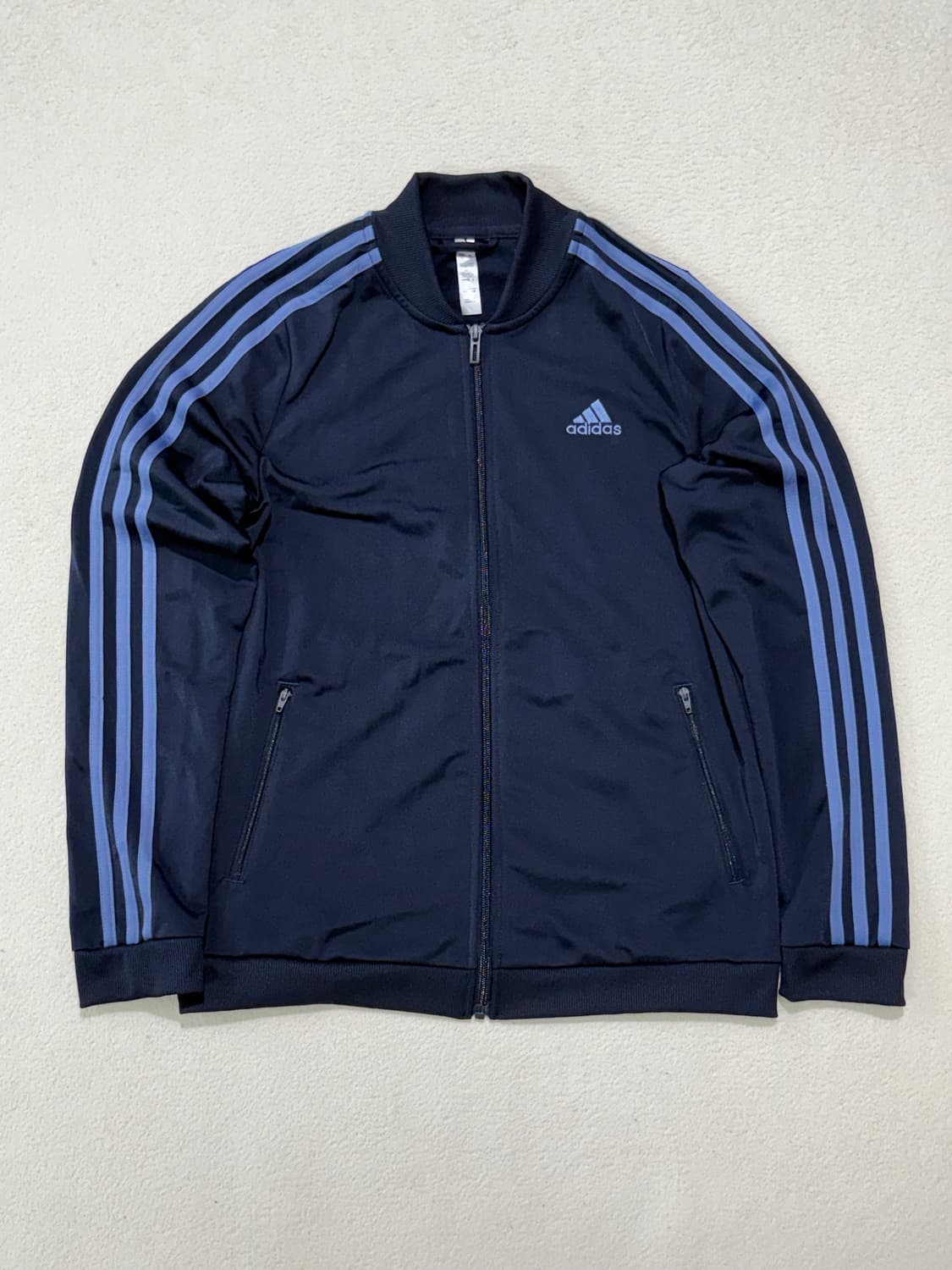 아디다스 파이어버드 유로파 네이비 스카이블루 남색 크롭 져지 m 상품이미지1