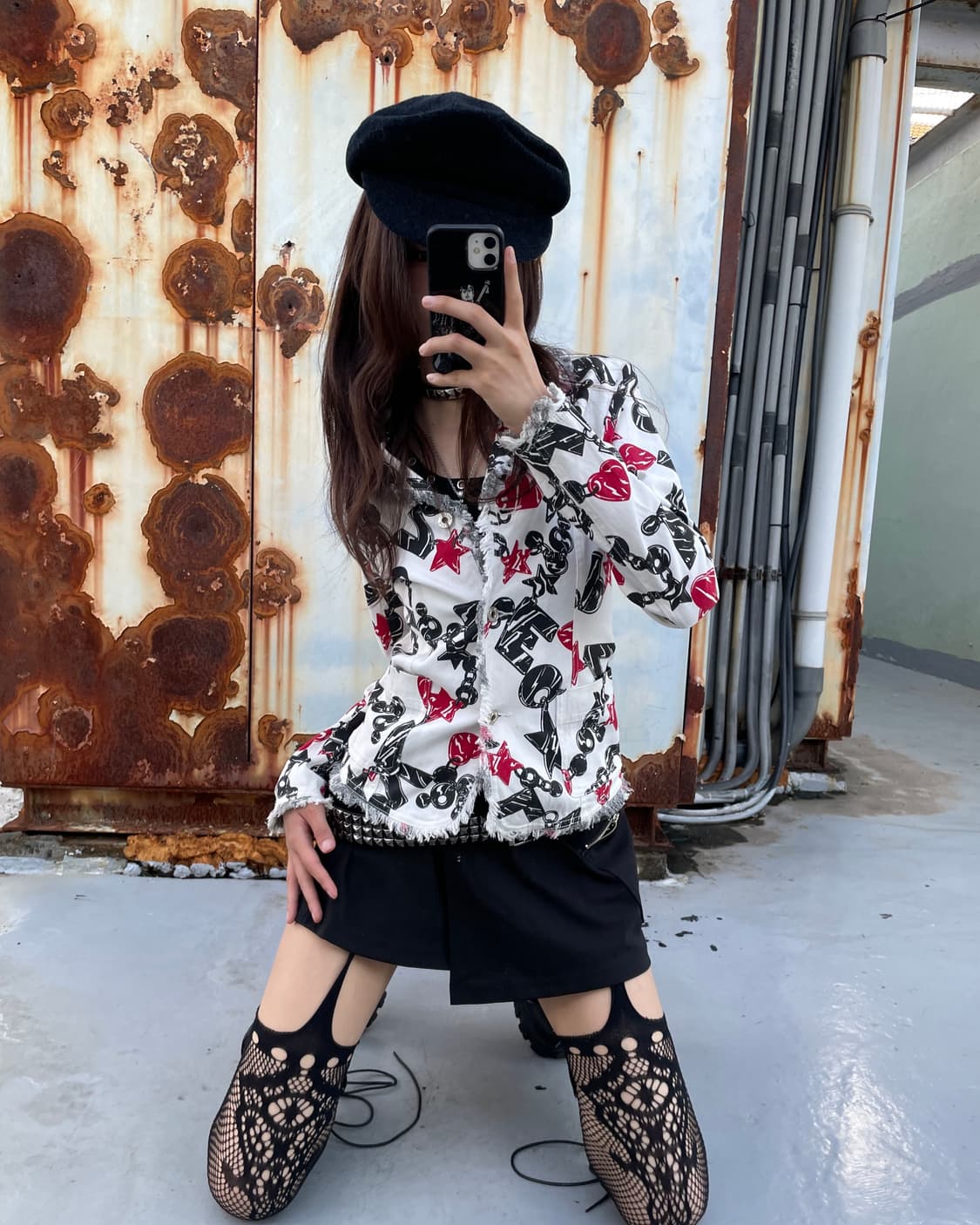 🎸MOSCHINO 패턴 디테일 자켓🎸 상품이미지4