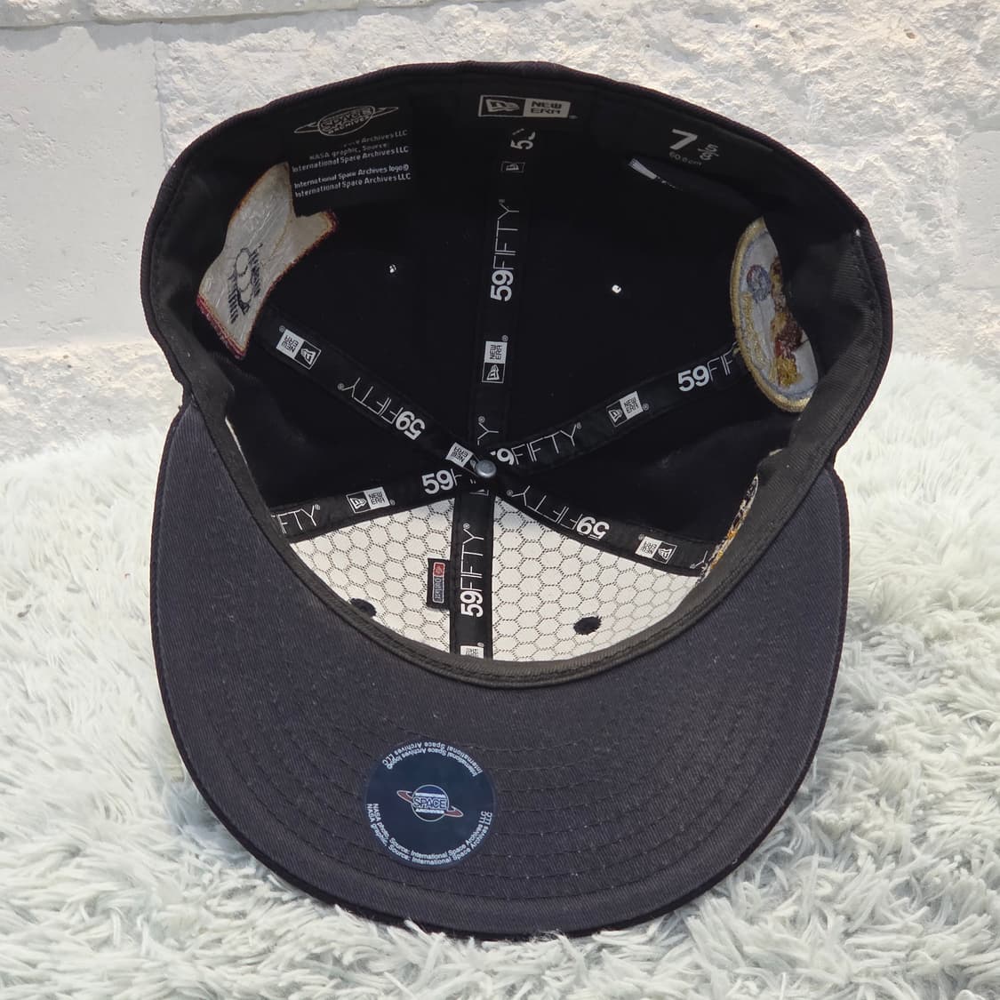 L7-5:뉴에라 59FIFTY NASA 스페이스 아카이브 캡 블랙60.6 상품이미지7