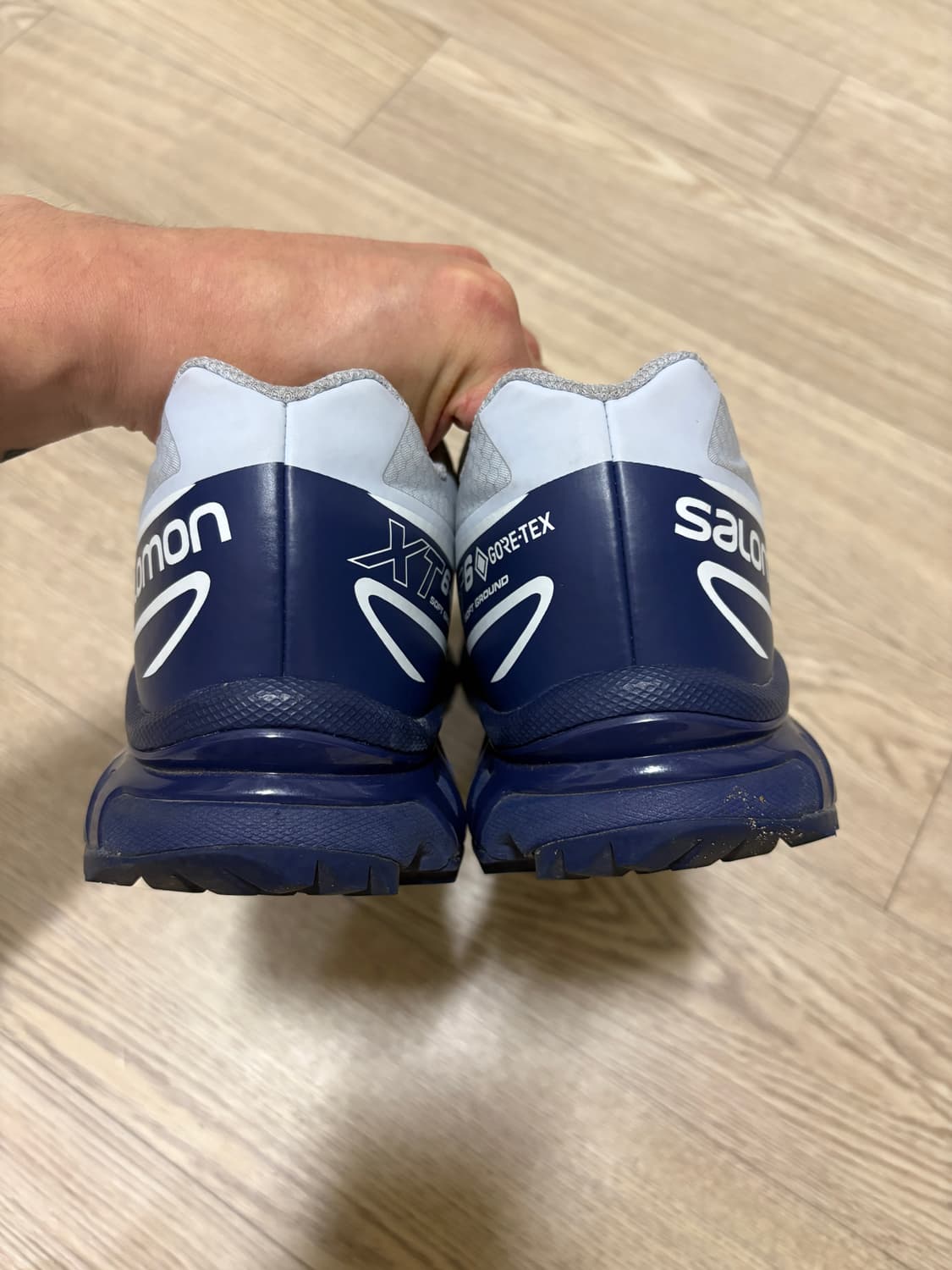 살로몬 XT-6 고어텍스 블루 프린트 헤더 상품이미지4