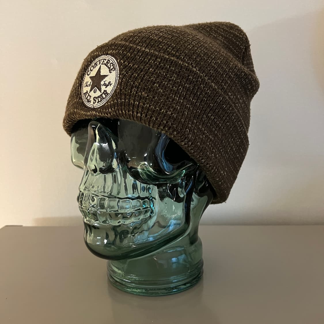 빈티지 00s Converse 올리브 니트 비니 상품이미지5