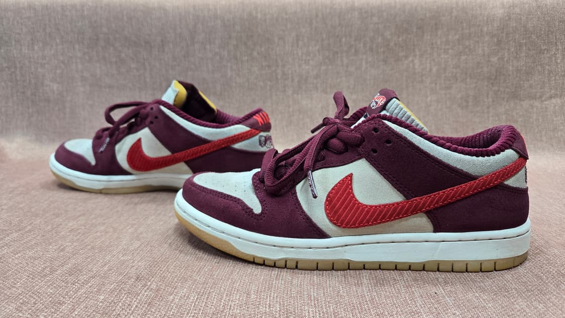 나이키 245mm- 덩크 로우 SKATE LIKE A GIRL 버건디 상품이미지4