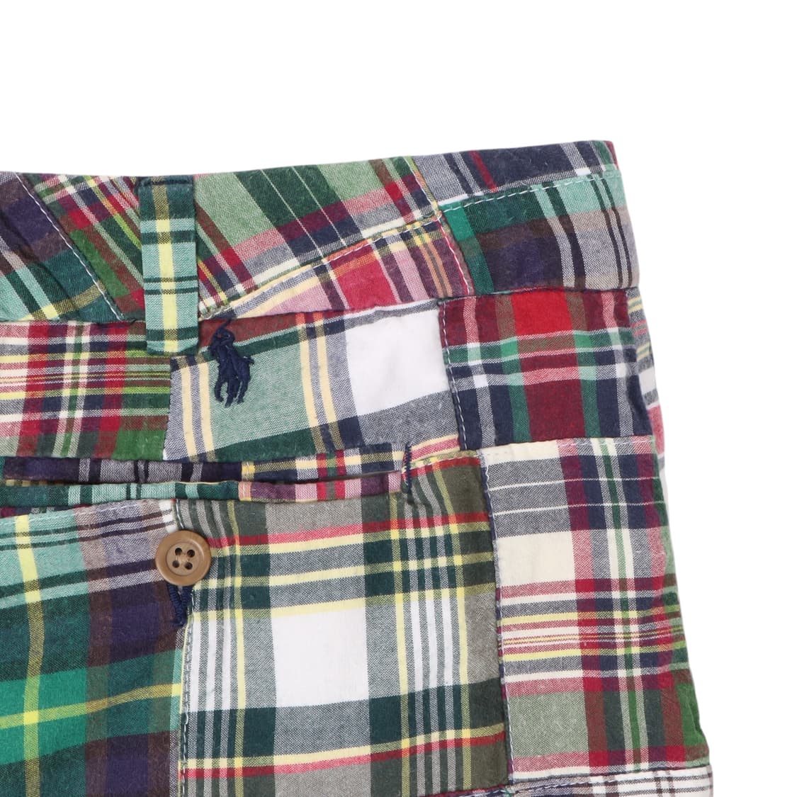 폴로 랄프로렌 패치워크 체크 쇼츠 상품이미지6