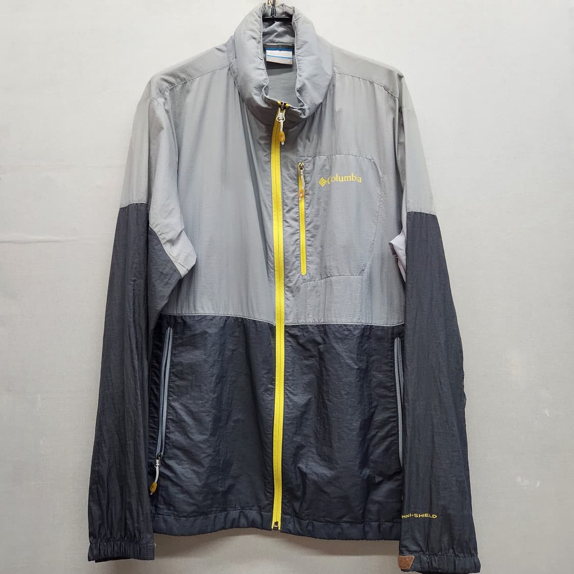 콜롬비아 배색 스트링 경량 바람막이 XL(XL) 상품이미지1