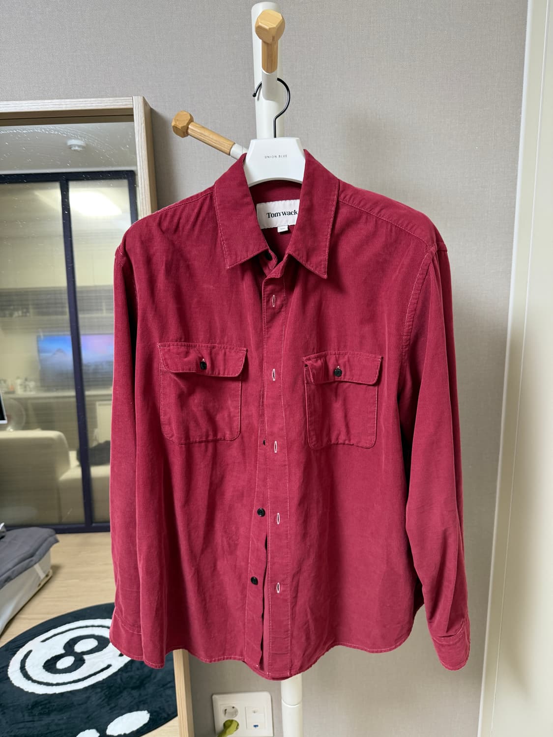 토니웩 레드 셔츠 L사이즈 상품이미지1