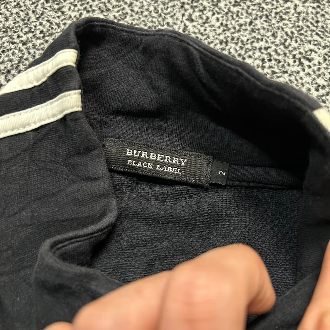 버버리(Burberry)블랙 라벨 트랙탑 집업 상품이미지4