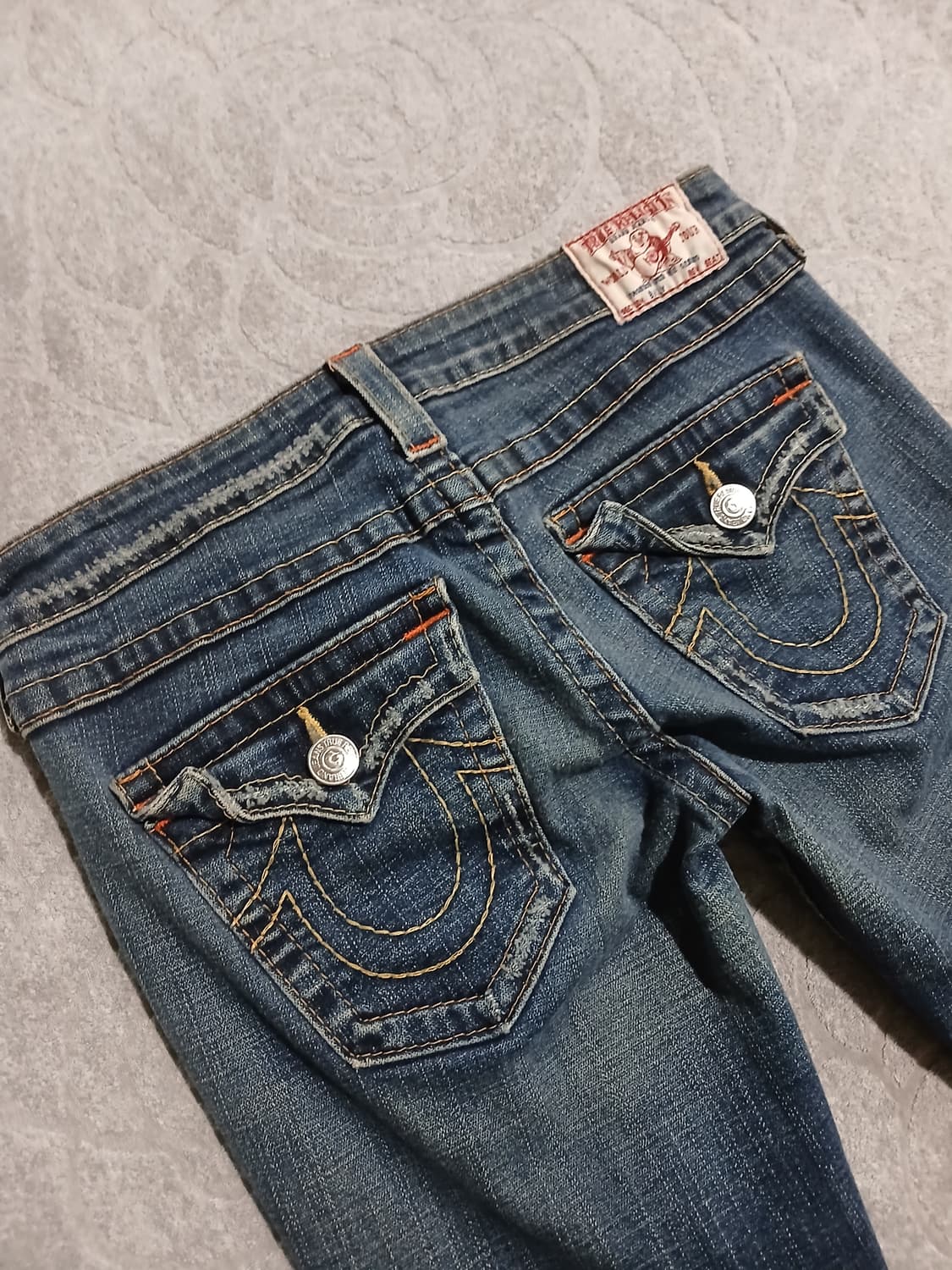 트루릴리전 빈티지 워싱 데님 팬츠 29-30 상품이미지7