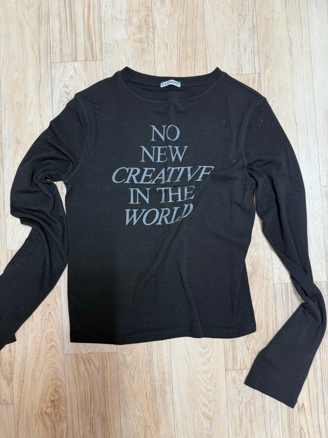 Current NEW CREATIVE LONG SLEEVE TEE 상품이미지4