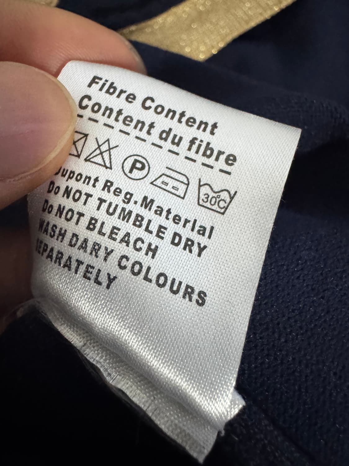 여성 샤넬 빈티지 리메이크 커스텀 골드 가디건 S 네이비 상품이미지5