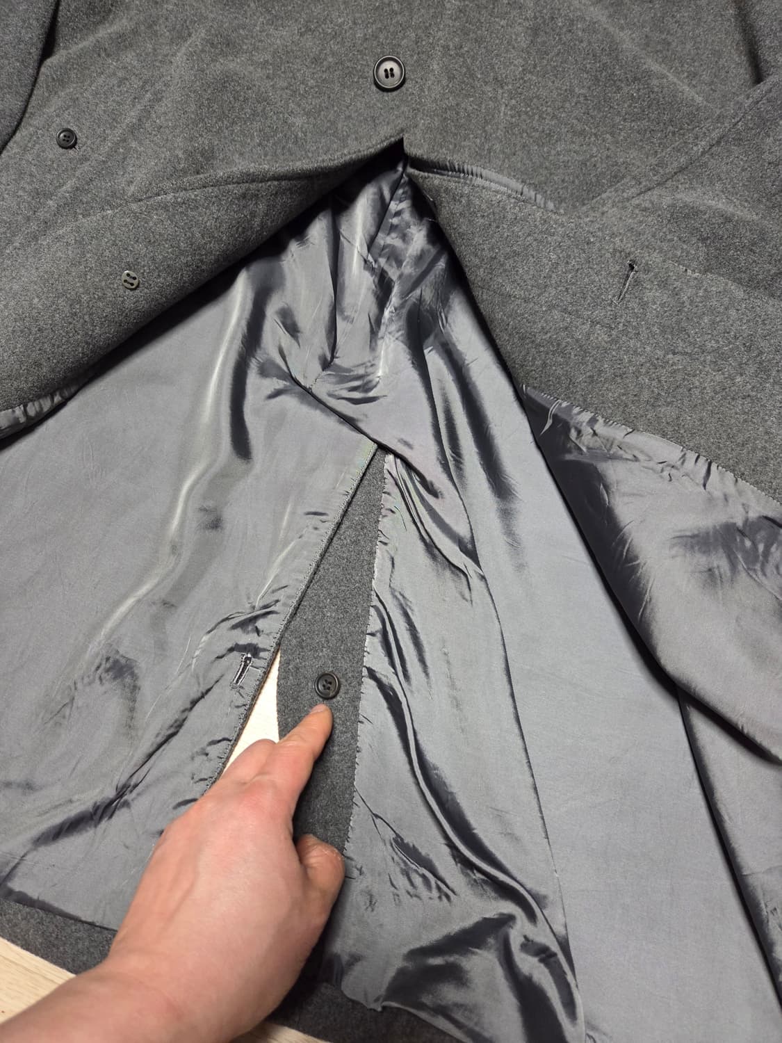 MARGARET HOWELL wool 울 코트 발마칸 싱글  상품이미지4