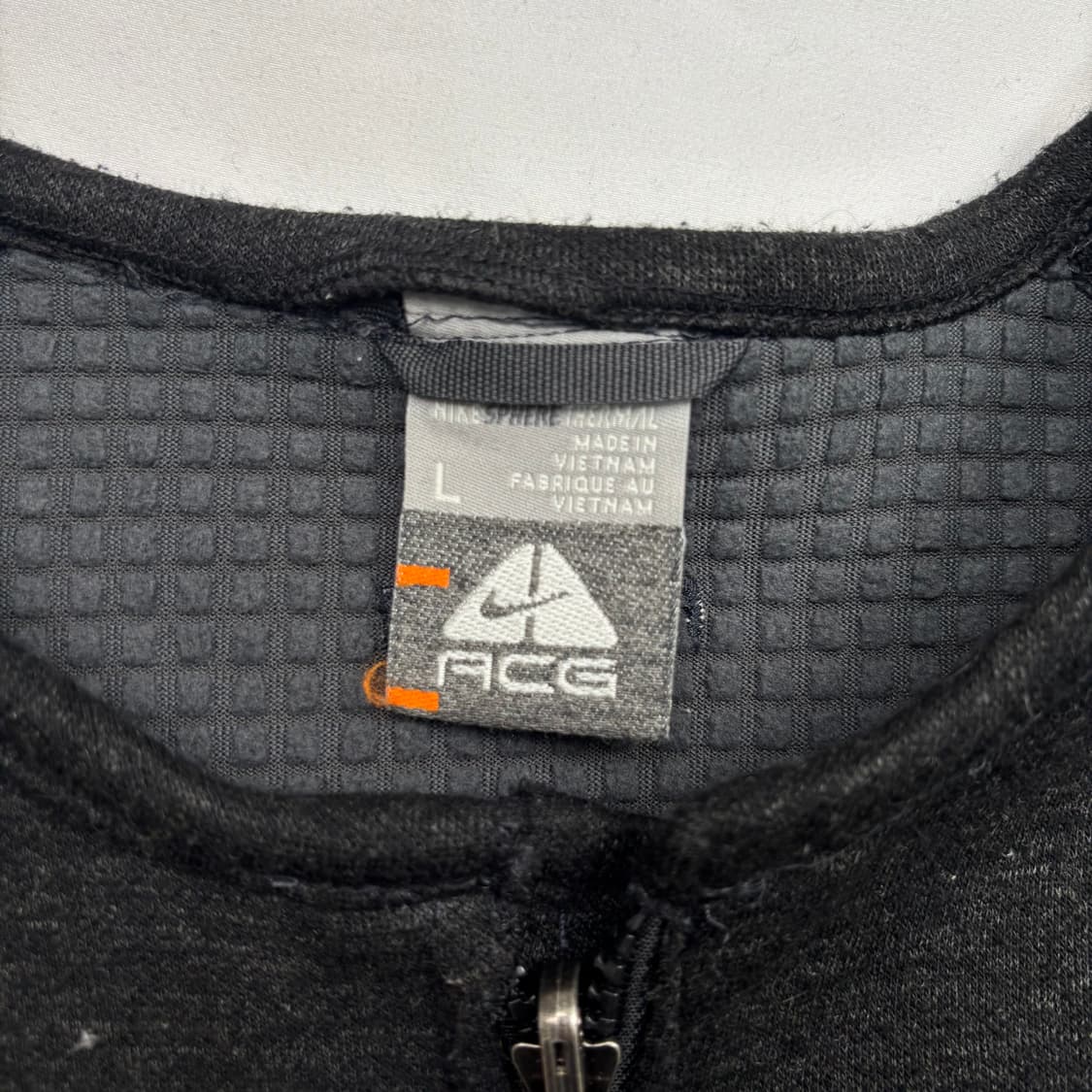 00s 나이키 ACG 올드스쿨 블랙 플리스 집업 자켓 L 상품이미지7