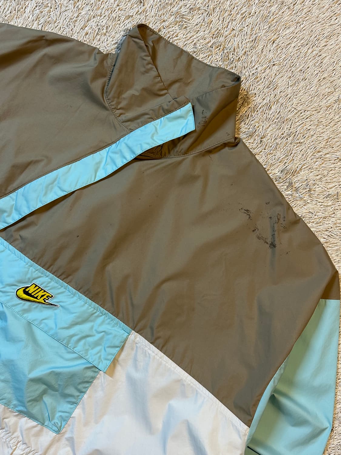 나이키 NIKE 컬러블록 크롭 아노락 바람막이 자켓 상품이미지2