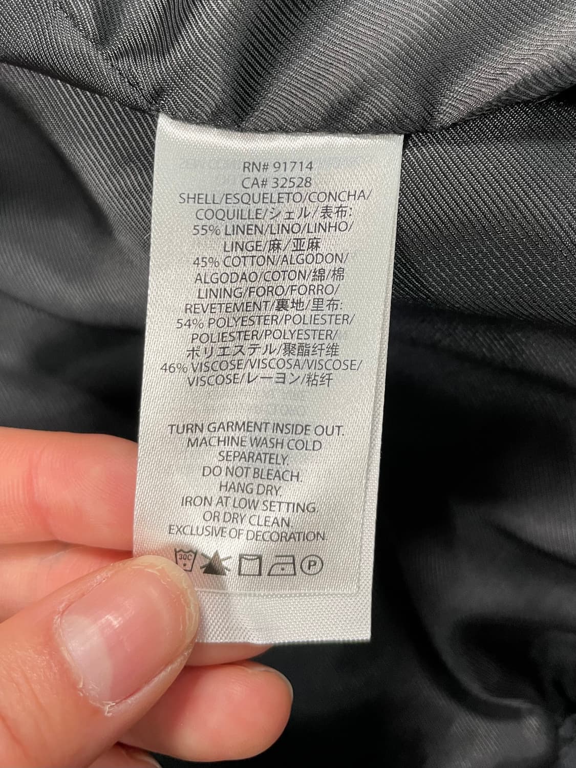 아르마니 익스체인지 2way 바이커 자켓 상품이미지8