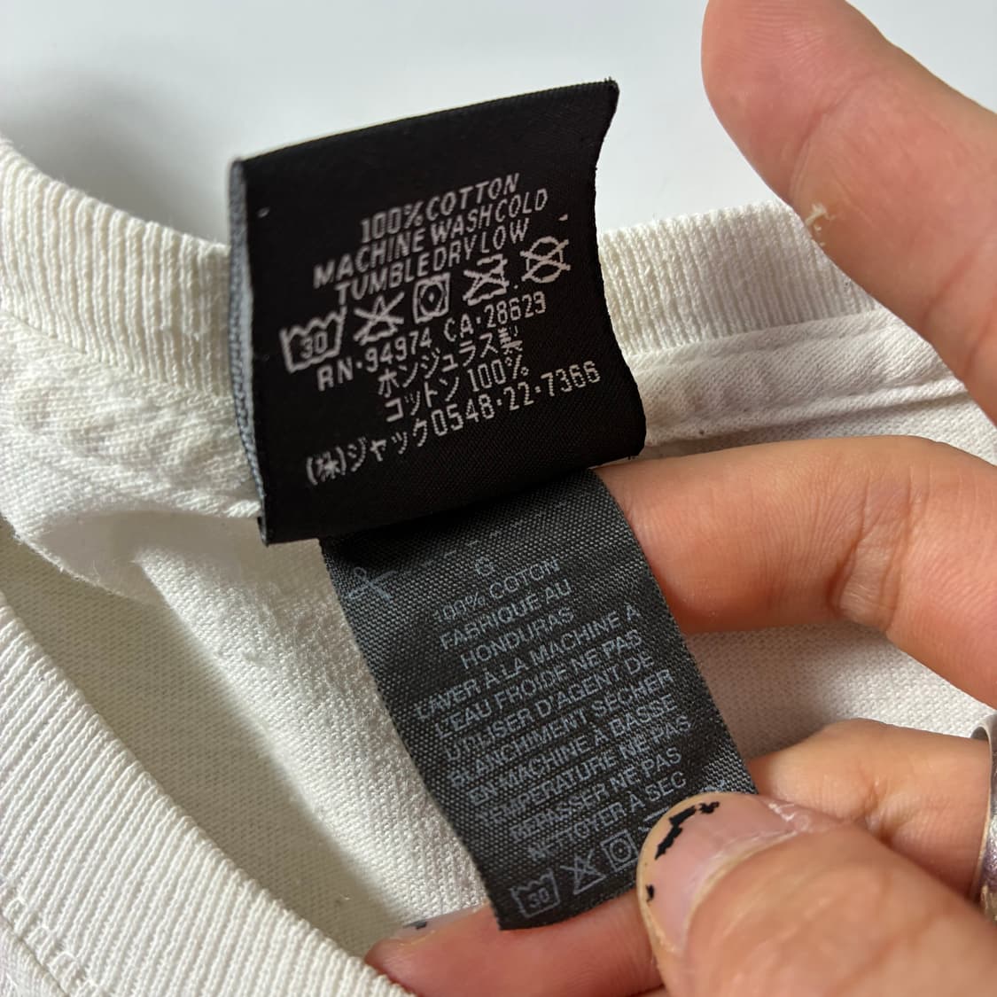 Stussy  스투시 스탁 밴쿠버 화이트 반팔 티셔츠  상품이미지8