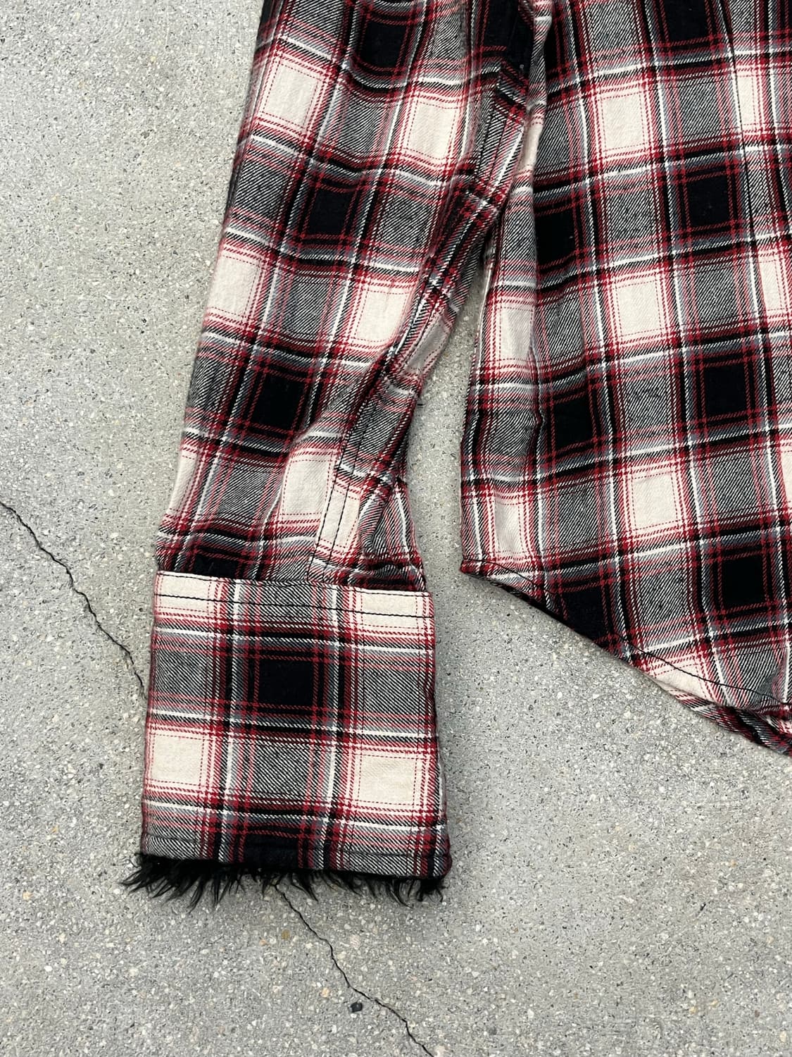 WISDOM 체크 셔츠 상품이미지3