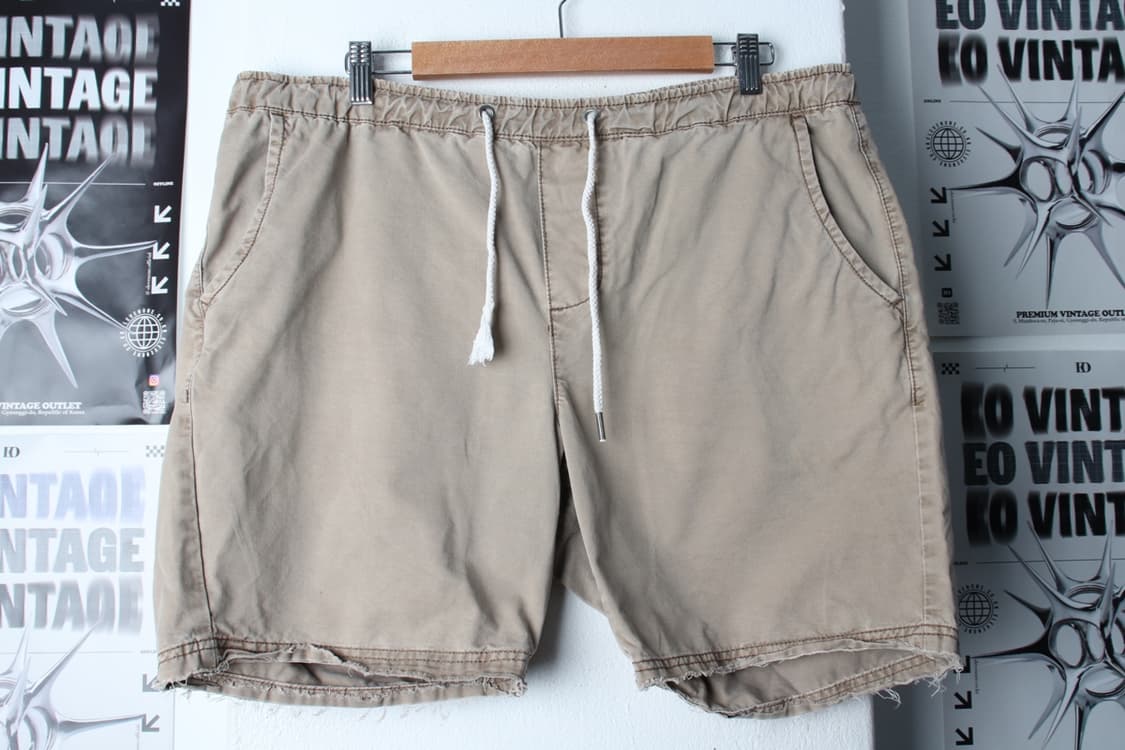 (2XL) 브랜드빈티지 반바지 팬츠 빅사이즈 워싱 밴딩-P9743 상품이미지2