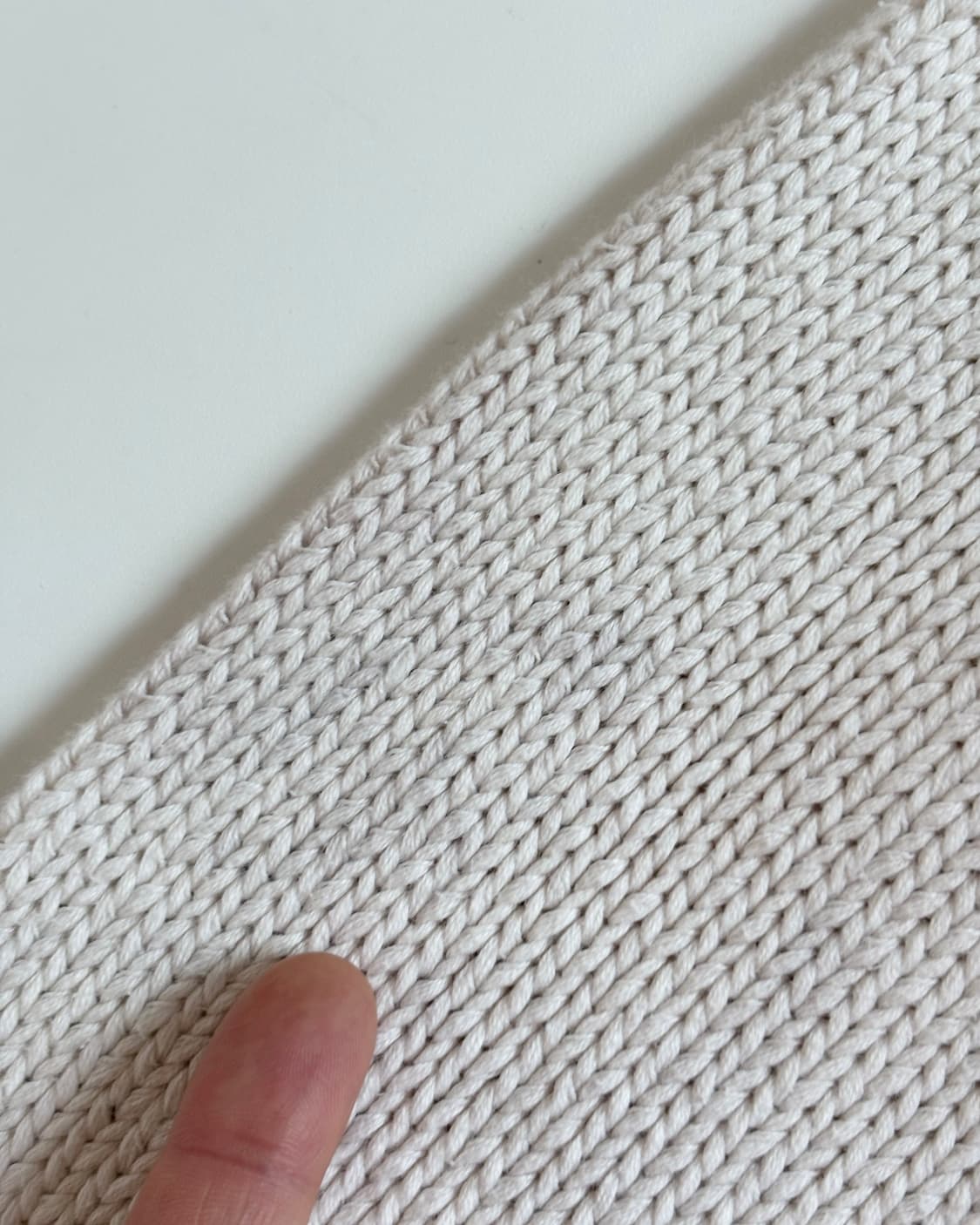 Polo 폴로 랄프로렌 90‘s 골프로고 코튼 아이보리컬러 후드 니트  상품이미지7