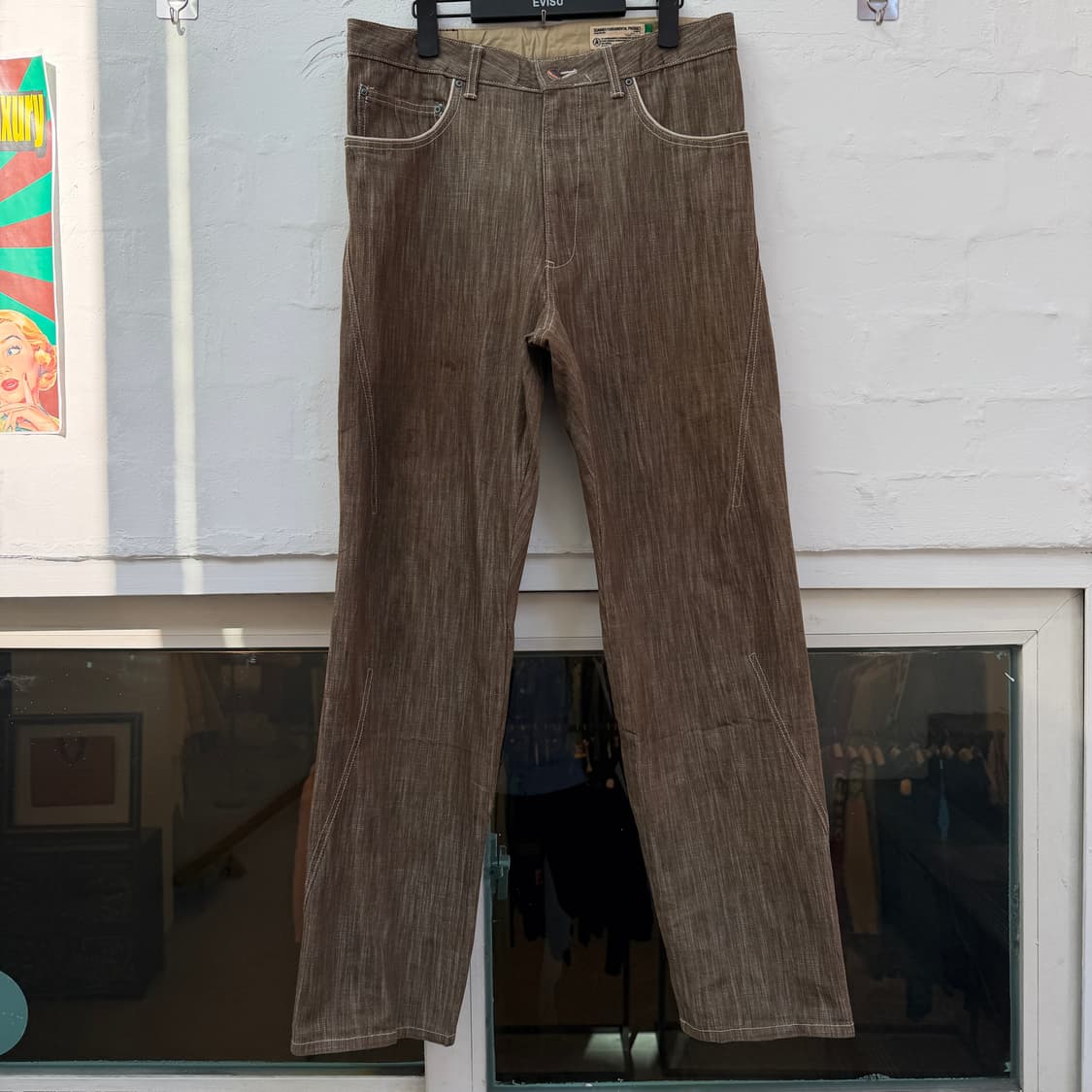 Scanner Fundamental Product 워시드 스트레이트 데님 상품이미지1